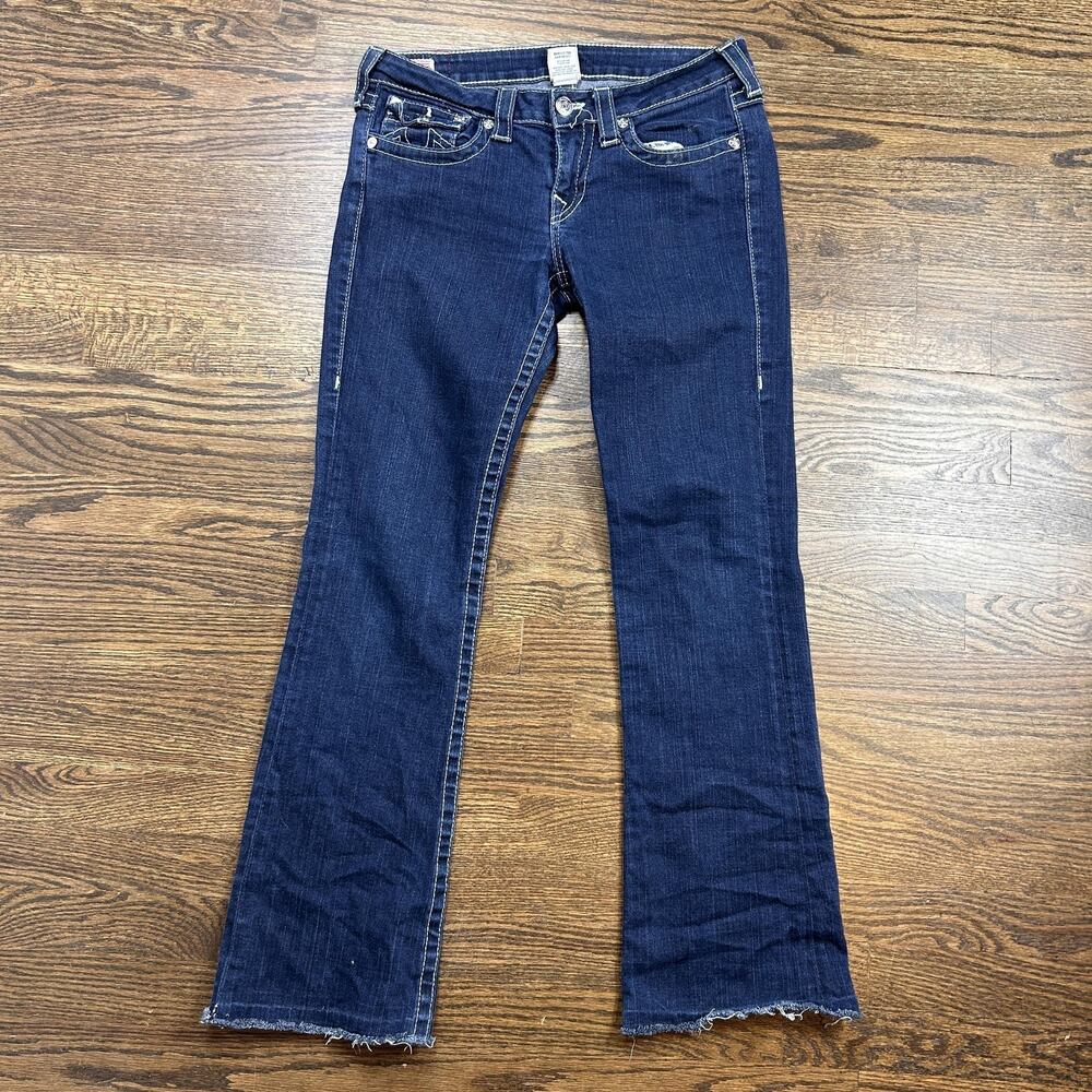 True Religion Dark Indigo Bootcut Jeans